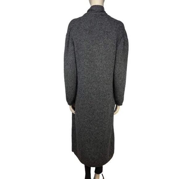 LA LLAMA Comfy Alpaca Hand‎ Knitted Long Sweater Cardigan sz L - Picture 3 of 8